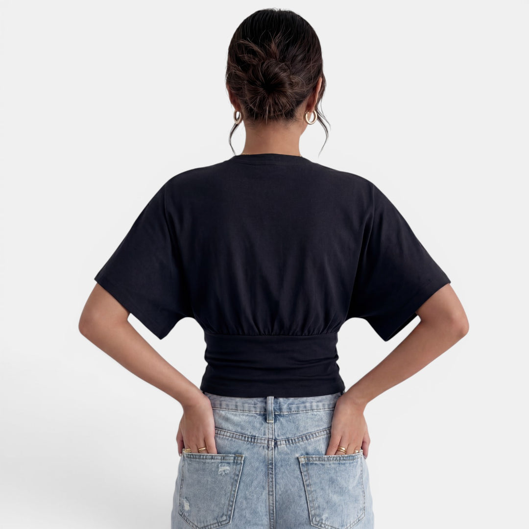 Camiseta Oversize Mujer Verano Elegante