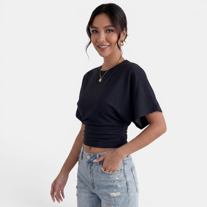 Camiseta Oversize Mujer Verano Elegante