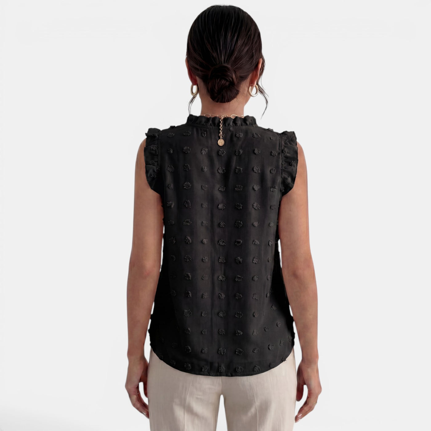 Blusa Mujer Volantes Elegante