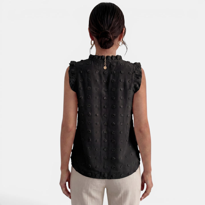 Blusa Mujer Volantes Elegante
