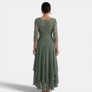 Women's Chiffon and Lace Party Dress