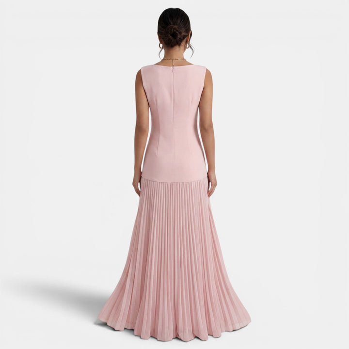 Conjunto Mujer 2 Piezas Vestido Plisado