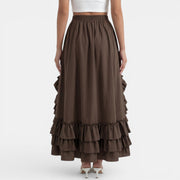 Falda Gótica Larga Vintage Mujer