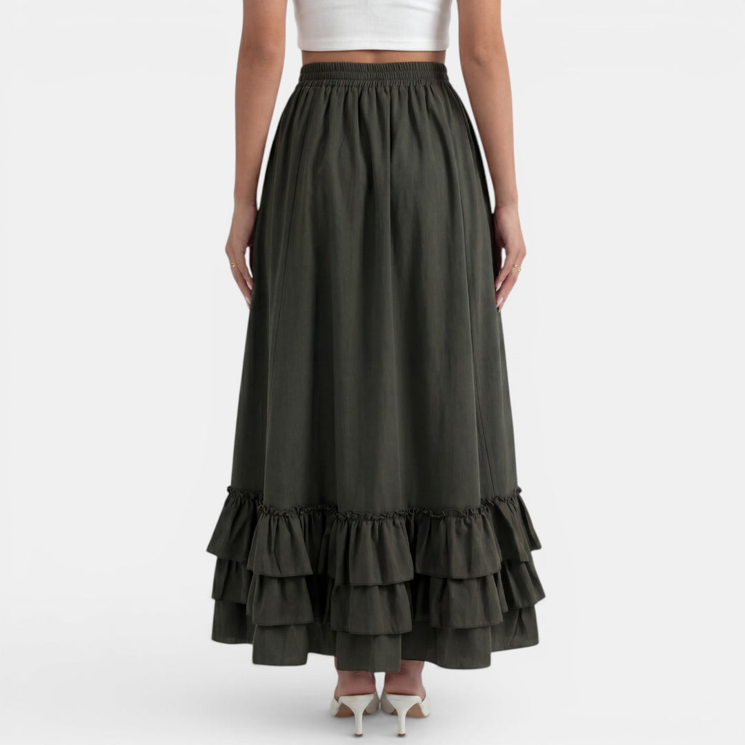 Falda Gótica Larga Vintage Mujer