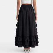 Falda Gótica Larga Vintage Mujer
