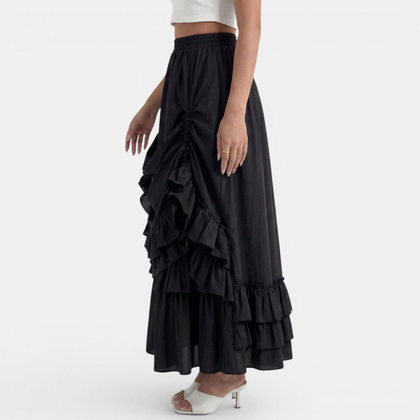 Falda Gótica Larga Vintage Mujer