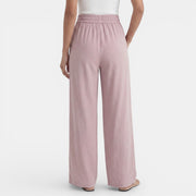 Women's Wide Linen Trousers