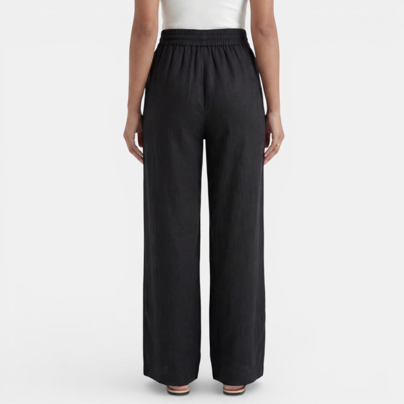 Women's Wide Linen Trousers