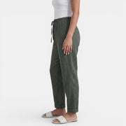 Women's High-Waisted Linen Pants
