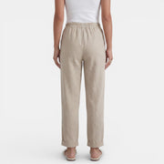 Women's High-Waisted Linen Pants