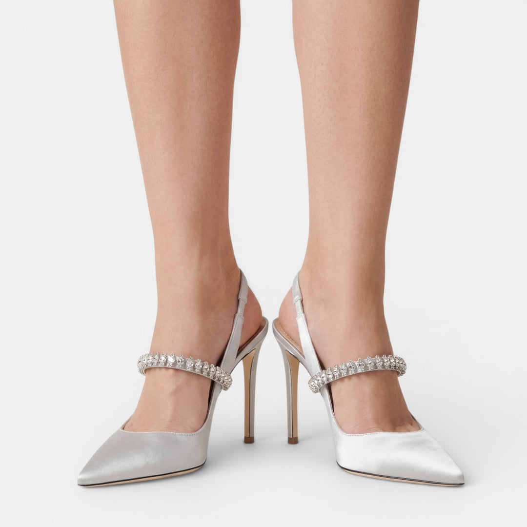 Tacones Aguja Mujer Elegantes Punta Fina