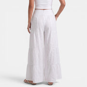 Women's Wide Linen Trousers