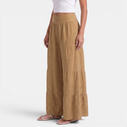 Women's Wide Linen Trousers