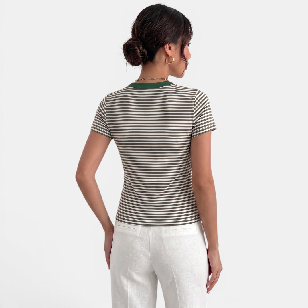 Camiseta Mujer Rayas Verano