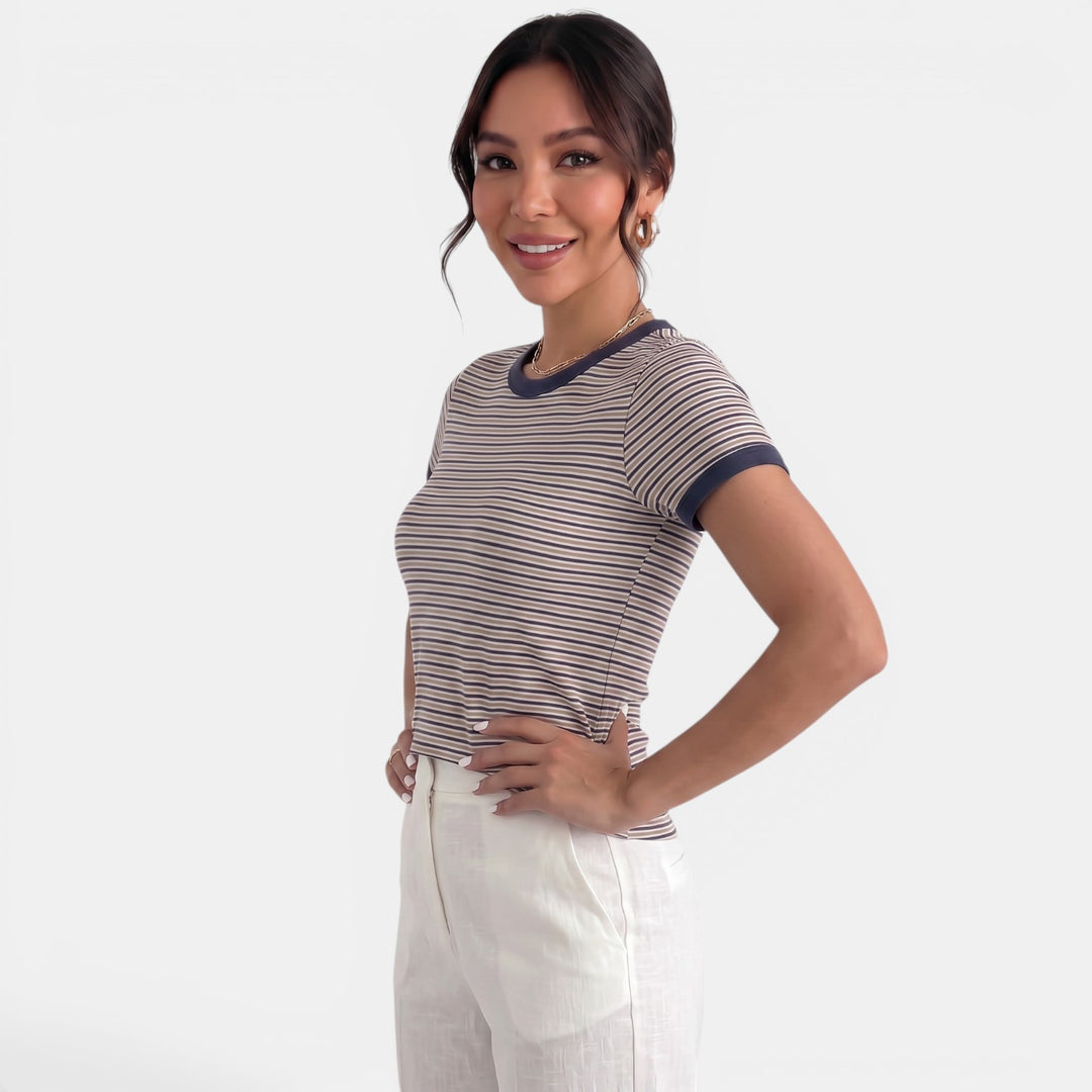 Camiseta Mujer Rayas Verano