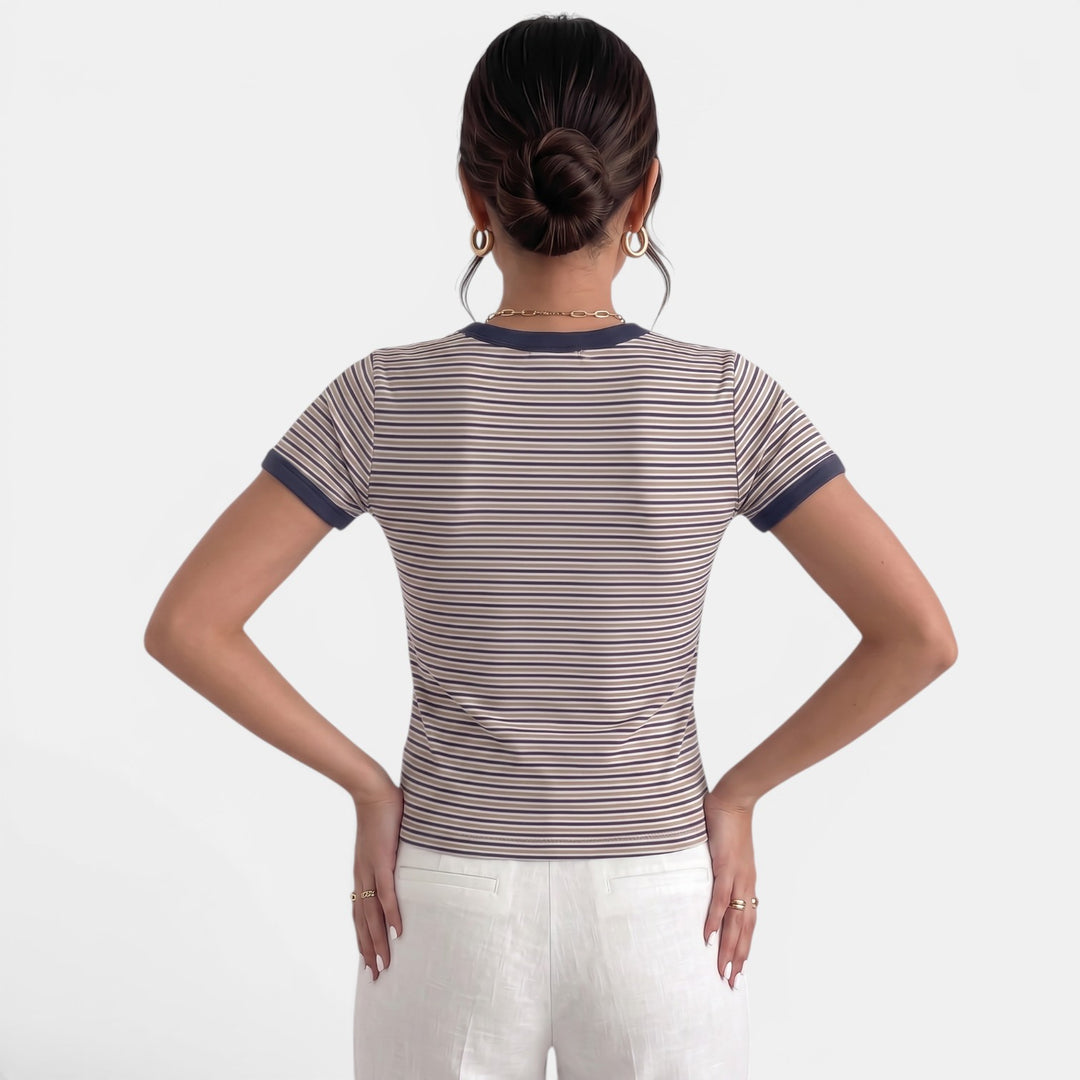 Camiseta Mujer Rayas Verano