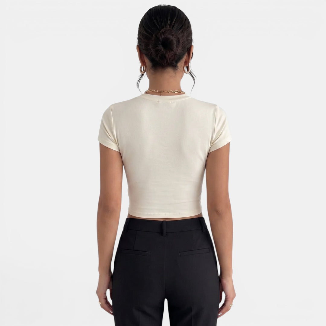 Camiseta Mujer Gato Blanca