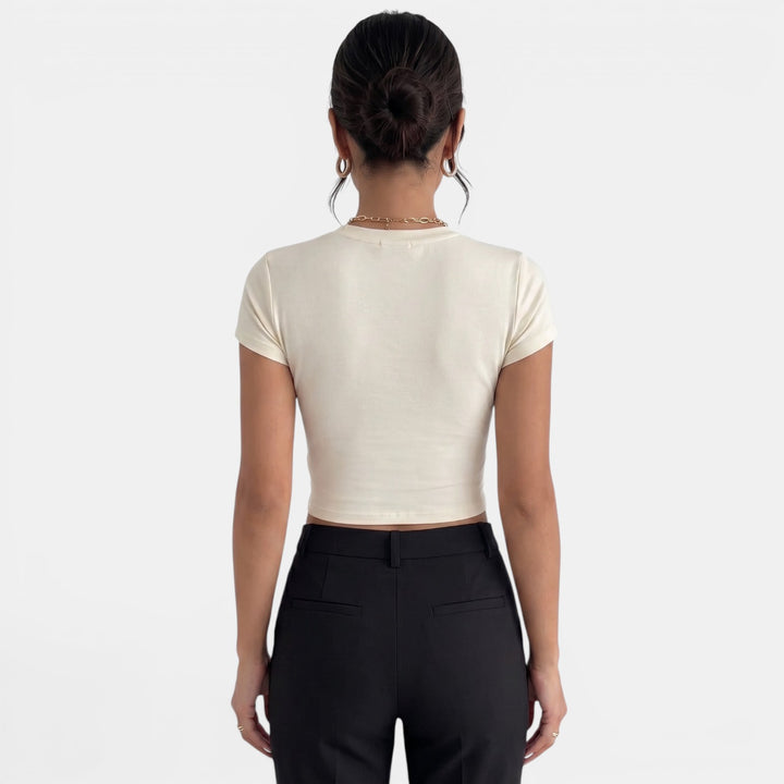 Camiseta Mujer Gato Blanca