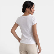 Camiseta Mujer Cuello U