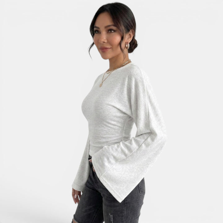 Camiseta Mujer Manga Larga Ajustada