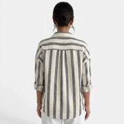 Camisa Oversize Rayas Mujer
