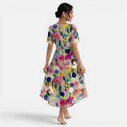 Women's Summer Floral Midi Dress
