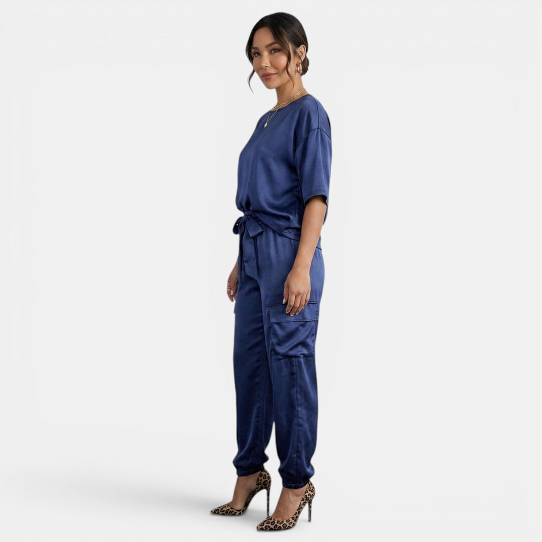 Conjunto Satén Mujer 2 Piezas