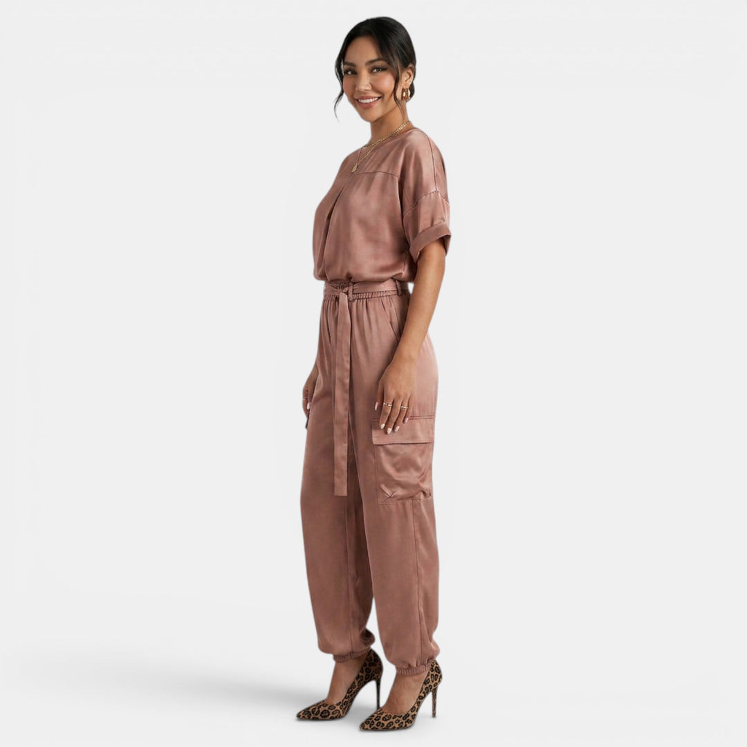Conjunto Satén Mujer 2 Piezas
