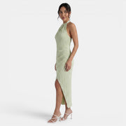 Women's Summer Halter Maxi Dress