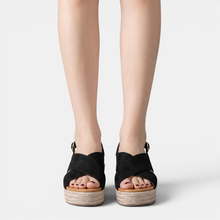 Sandalias Cuña Plataforma Mujer