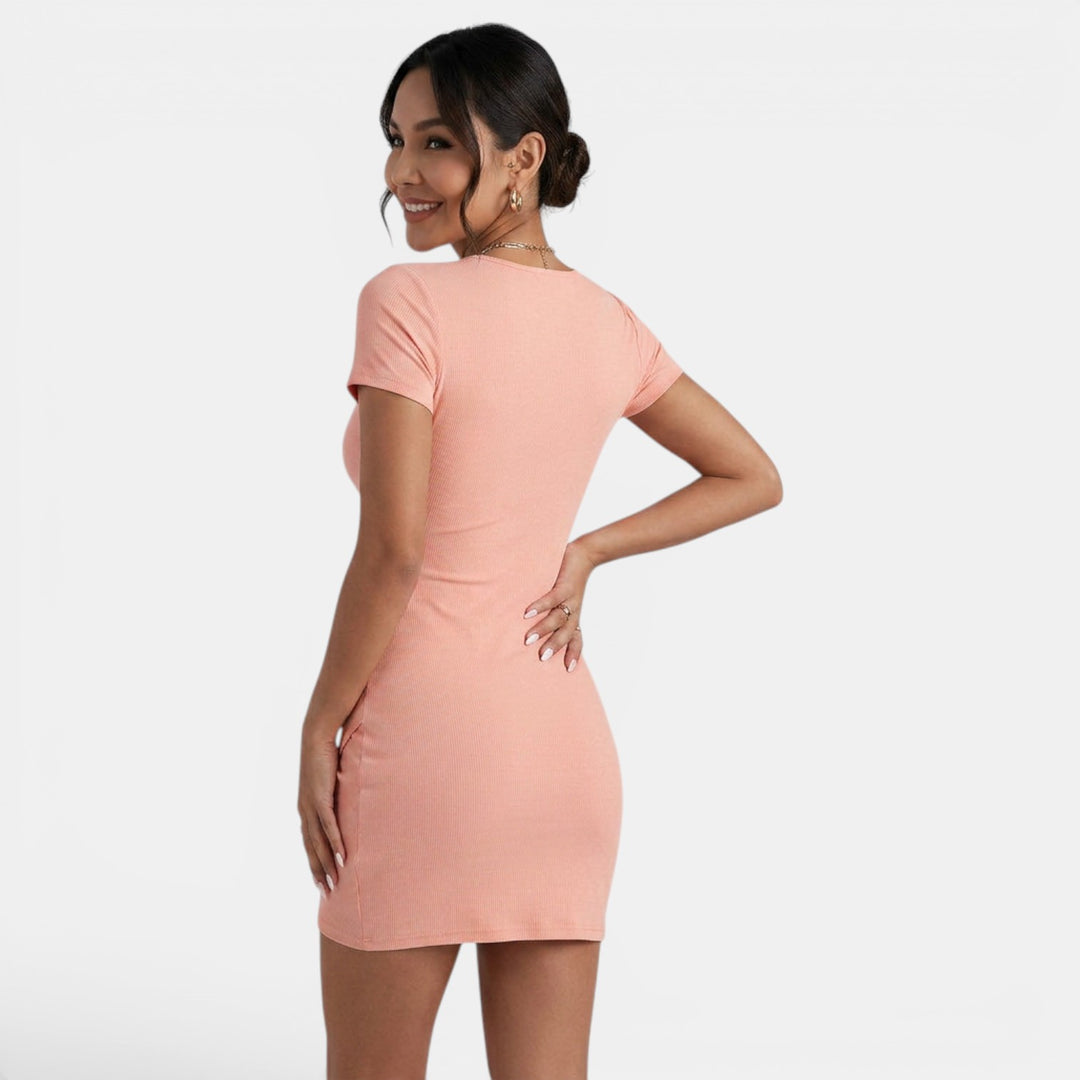Vestido Corto Bodycon Mujer Verano