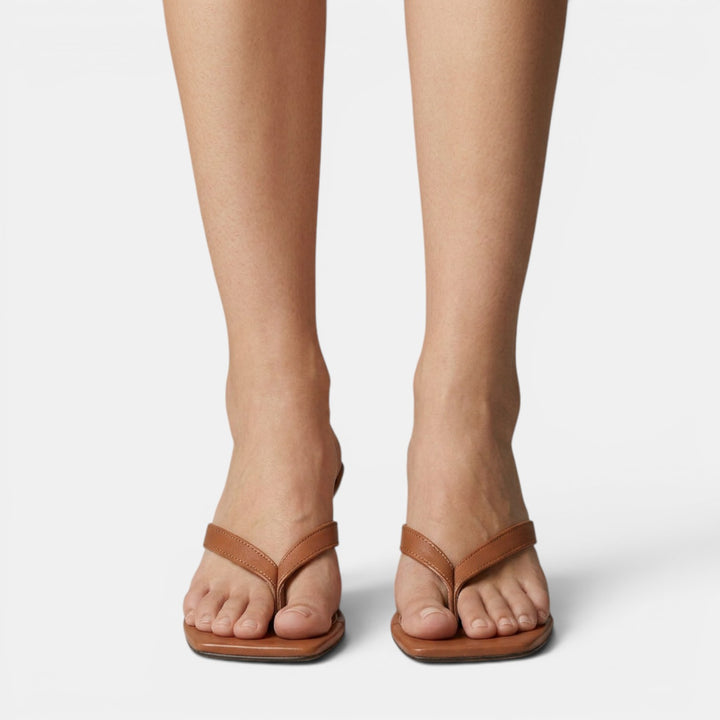 Sandalias Tacón Grueso Mujer