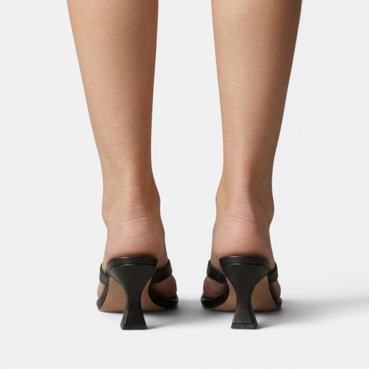 Sandalias Tacón Grueso Mujer
