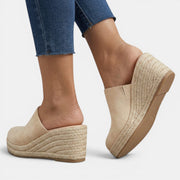 Women's Wedge Mule Sandals