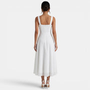 Vestido Midi Verano Elegante Mujer