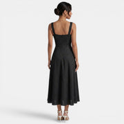 Vestido Midi Verano Elegante Mujer