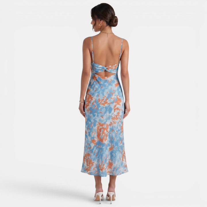 Vestido Fiesta Floral Midi
