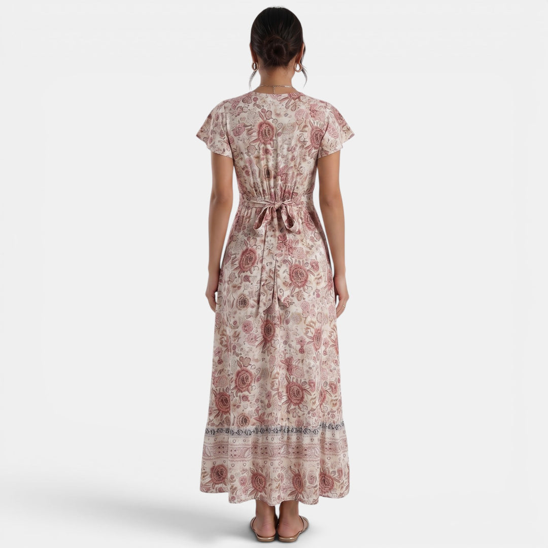 Vestido Largo Floral Mujer