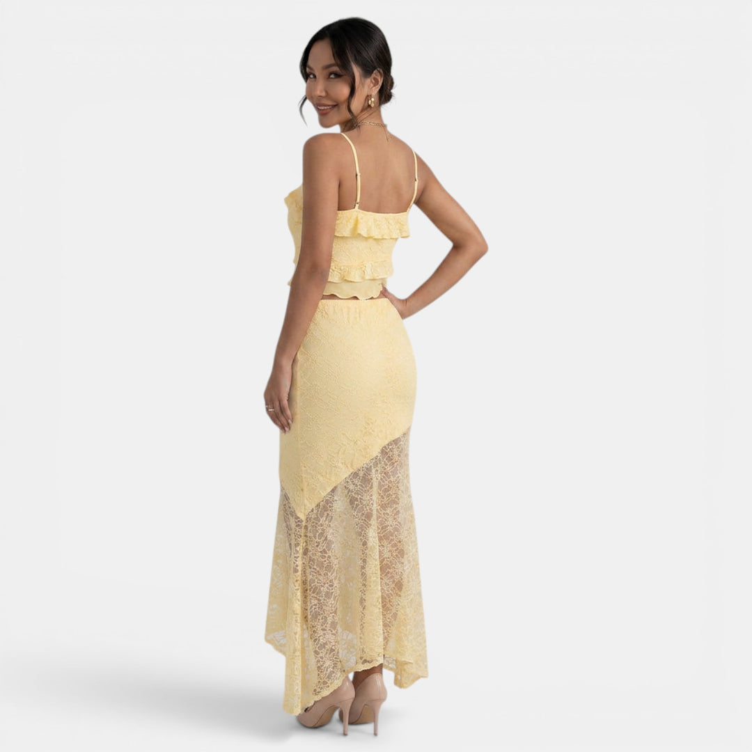 Conjunto Encaje Mujer 2 Piezas