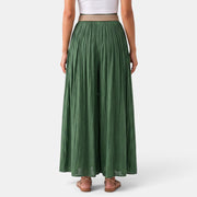 Falda Maxi Mujer Cintura Elástica