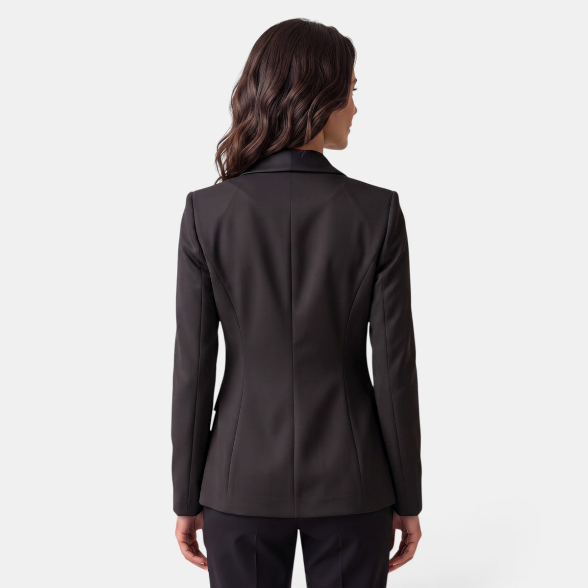 Women's Relaxed Blazer with Lapel