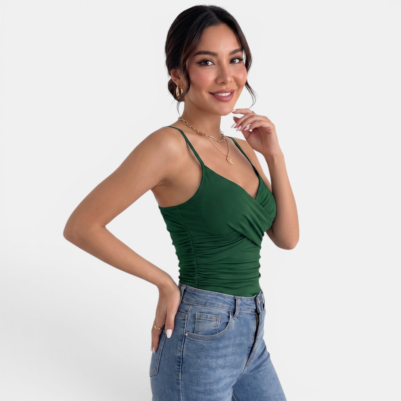 Top Mujer Hombros Descubiertos
