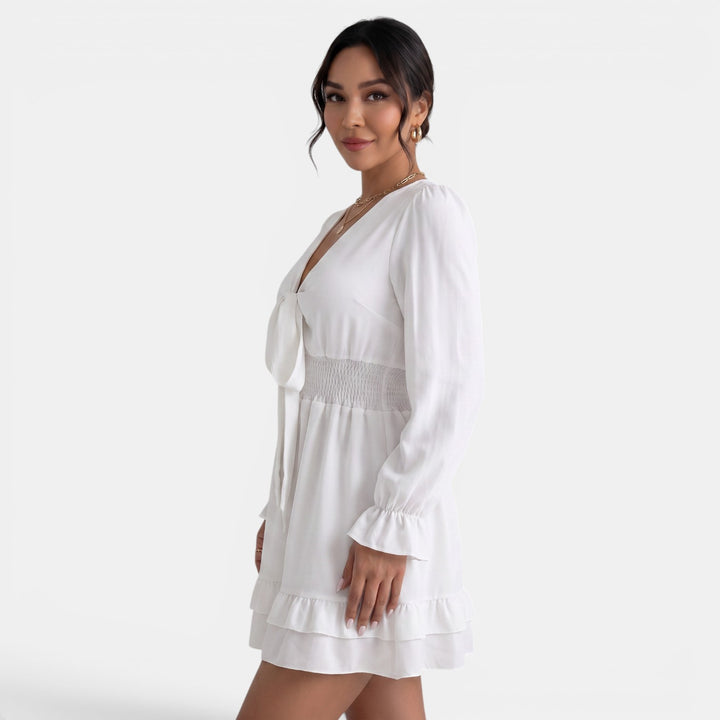 Vestido Mujer Verano Escote V