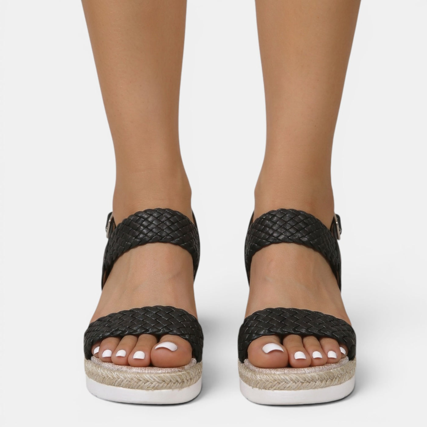 Women's Leather Platform Sandals