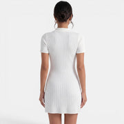 Women's Short Knit Summer Dress