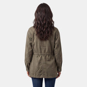 Chaqueta Utility Mujer – Estilo Militar Oversize