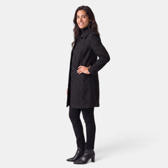 Women's Long Wool Blend Coat