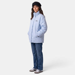 Abrigo Reversible Mujer Acolchado - Oversize Doble Cara