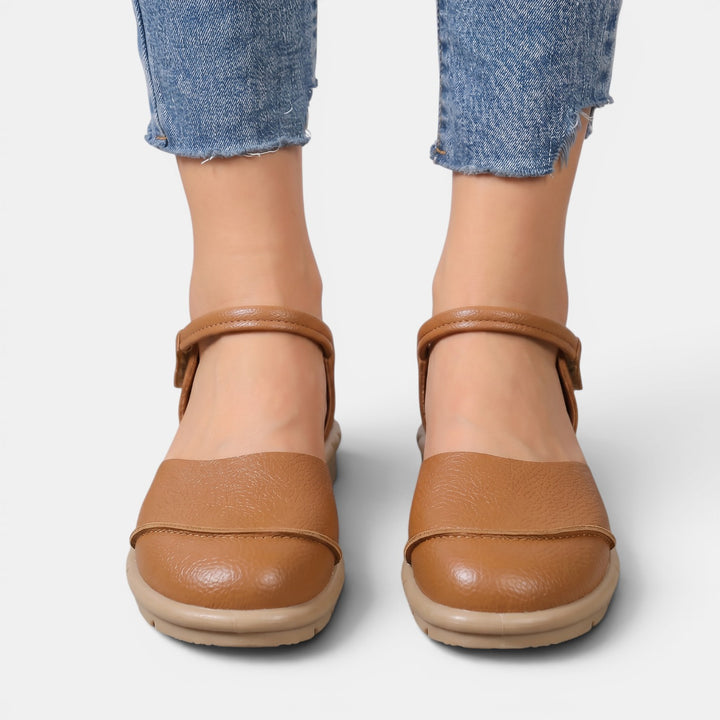 Sandalias Piel Mujer Planas