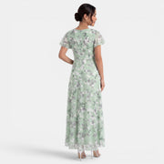 Vestido Maxi Floral Mujer Verano